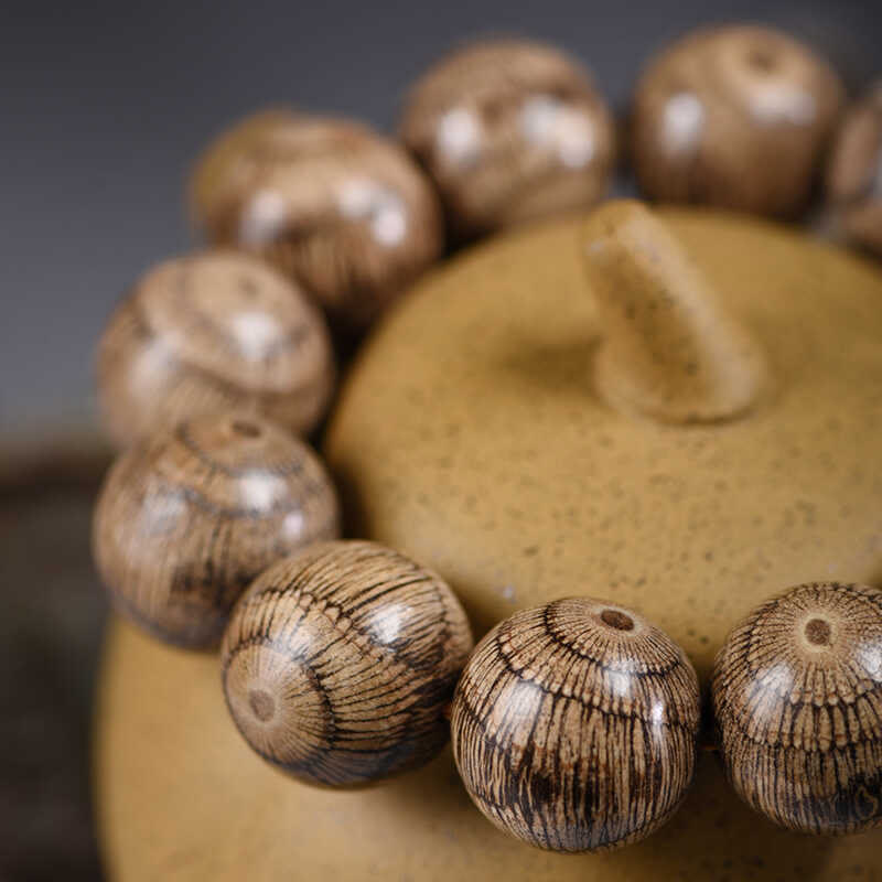 Wear FengShui Gnetum Wood Beads Protection Bracelet