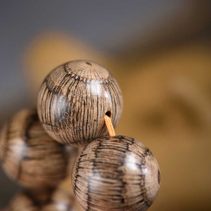 Wear FengShui Gnetum Wood Beads Protection Bracelet