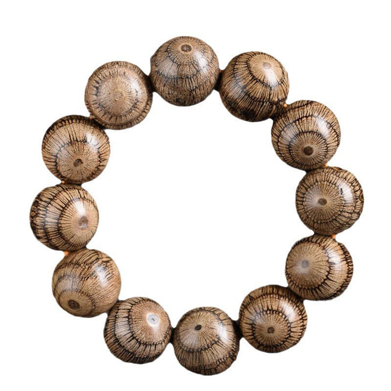 Wear FengShui Gnetum Wood Beads Protection Bracelet