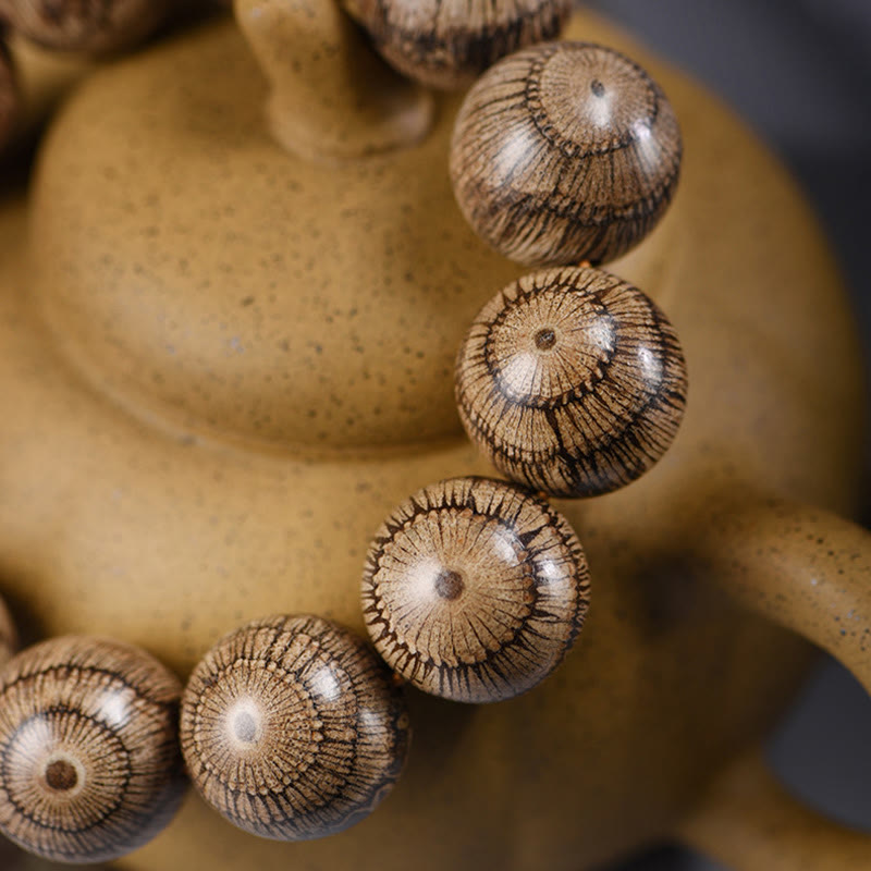 Wear FengShui Gnetum Wood Beads Protection Bracelet