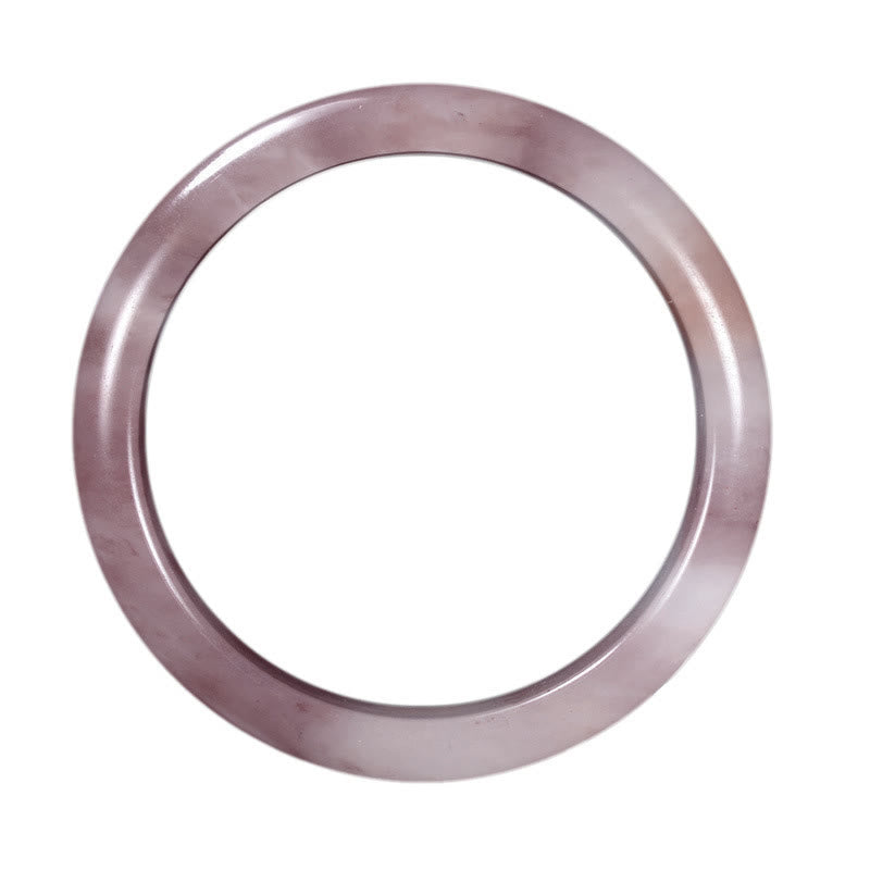 Wear FengShui Purple Jade Happiness Protection Bracelet Bangle