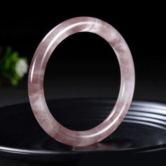 Wear FengShui Purple Jade Happiness Protection Bracelet Bangle