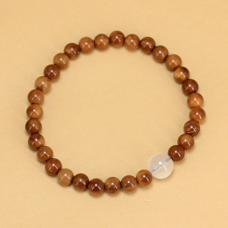 Wear FengShui Kuka Seed Agate Stone Luck Bracelet