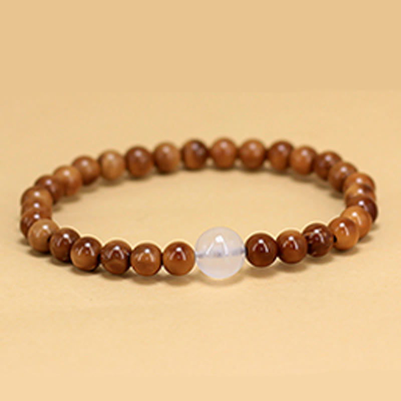 Wear FengShui Kuka Seed Agate Stone Luck Bracelet