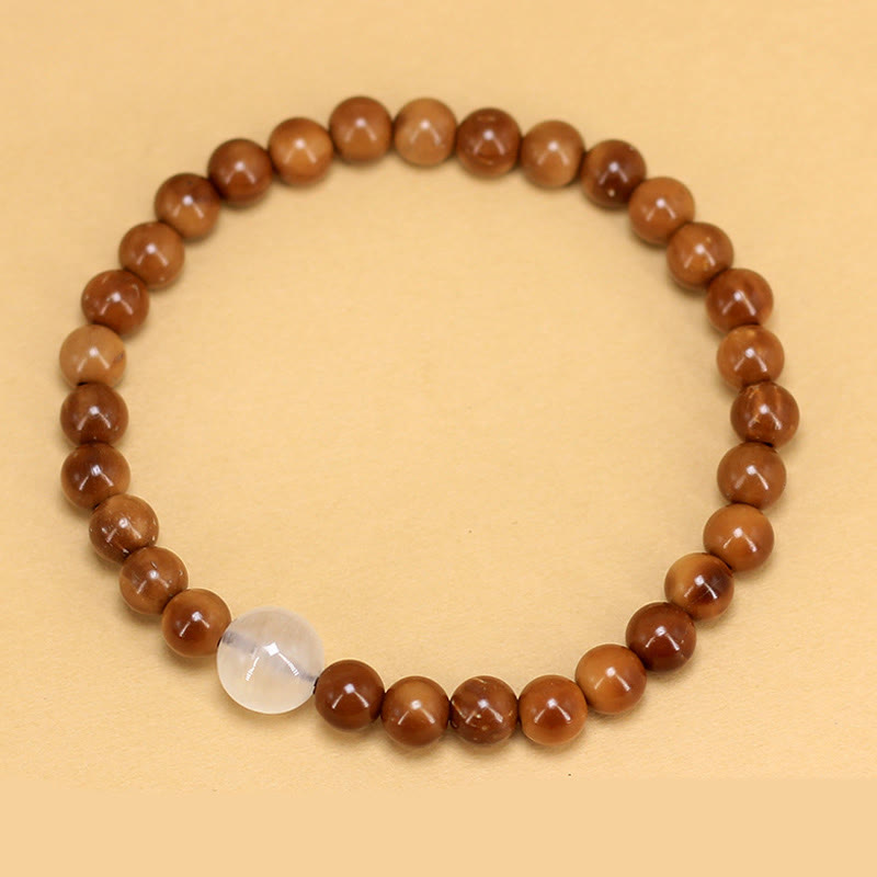 Wear FengShui Kuka Seed Agate Stone Luck Bracelet