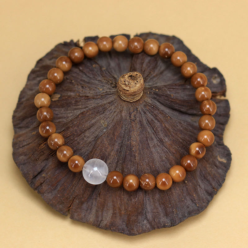 Wear FengShui Kuka Seed Agate Stone Luck Bracelet