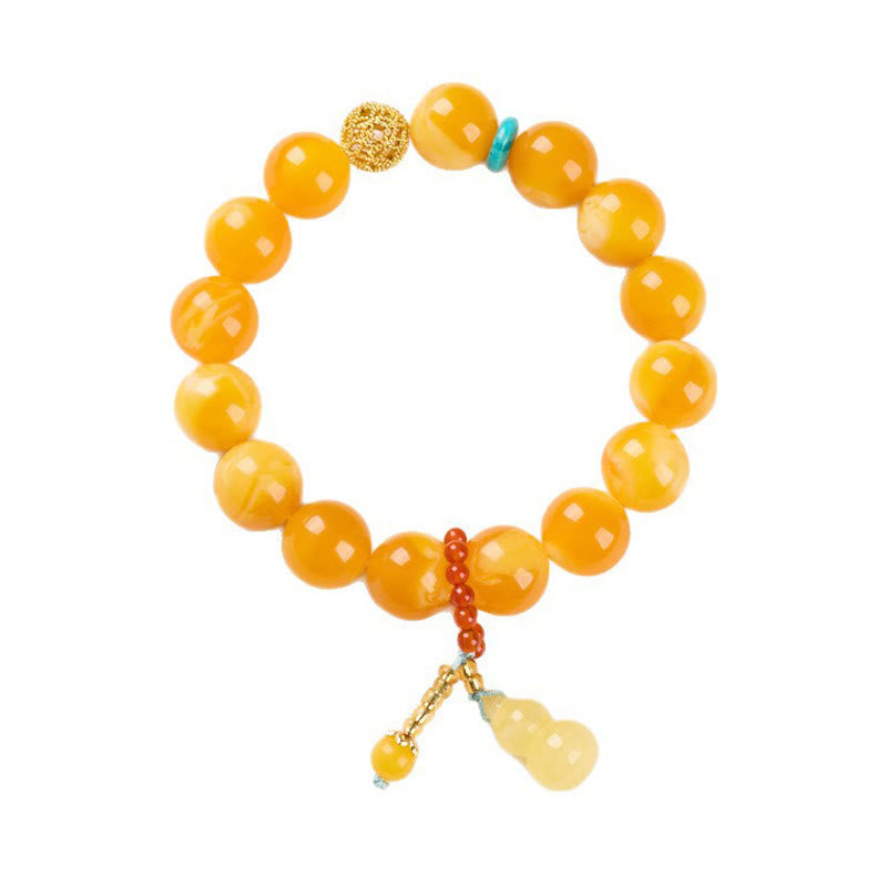 Wear FengShui Amber Gourd Multilayer Confidence Bracelet