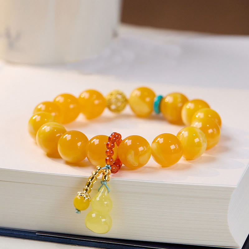 Wear FengShui Amber Gourd Multilayer Confidence Bracelet