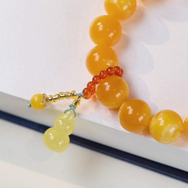 Wear FengShui Amber Gourd Multilayer Confidence Bracelet