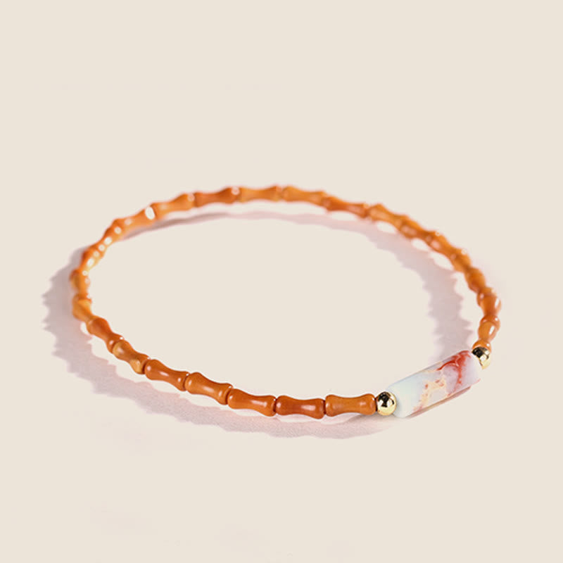 Wear FengShui Ultra-fine Olive Pit Peace Bracelet