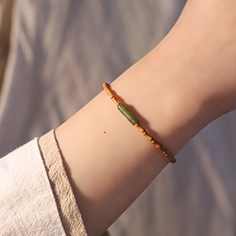 Wear FengShui Ultra-fine Olive Pit Peace Bracelet