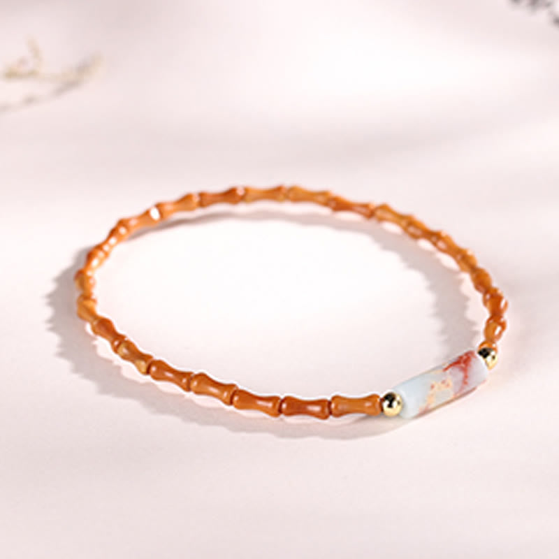 Wear FengShui Ultra-fine Olive Pit Peace Bracelet