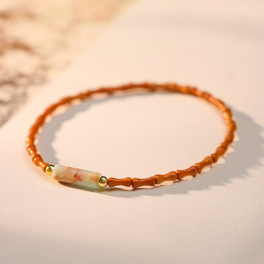 Wear FengShui Ultra-fine Olive Pit Peace Bracelet