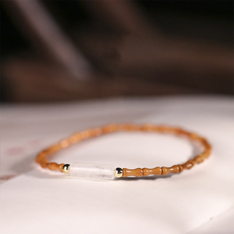 Wear FengShui Ultra-fine Olive Pit Peace Bracelet