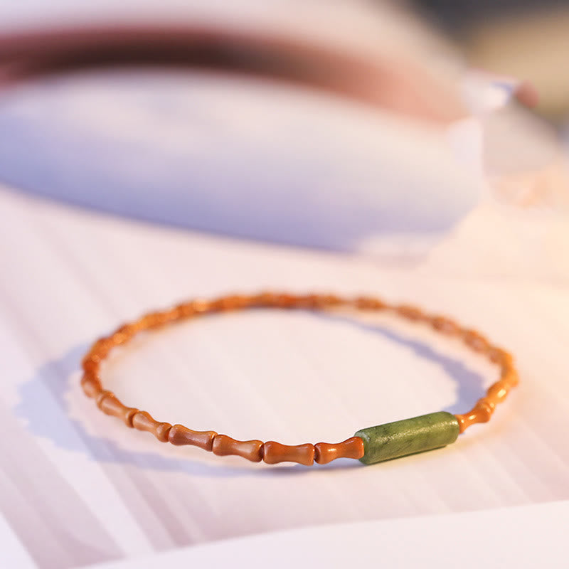 Wear FengShui Ultra-fine Olive Pit Peace Bracelet