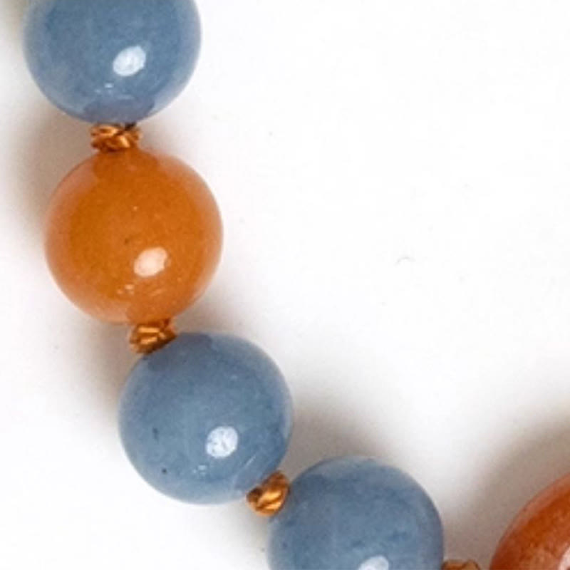 Wear FengShui Colored Aventurine Peace Buckle Cure Bracelet