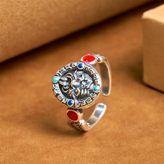Wear FengShui Zakiram Copper Adjustable Wealth Open Ring