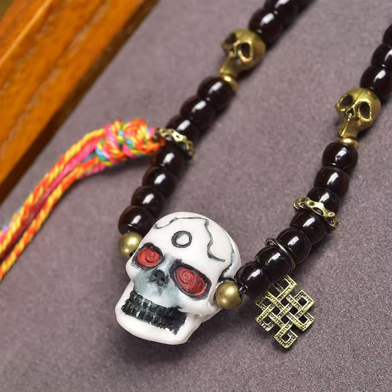 Wear FengShui Tibet Coconut Shell The Lord of the Corpse Forest Positive Bracelet