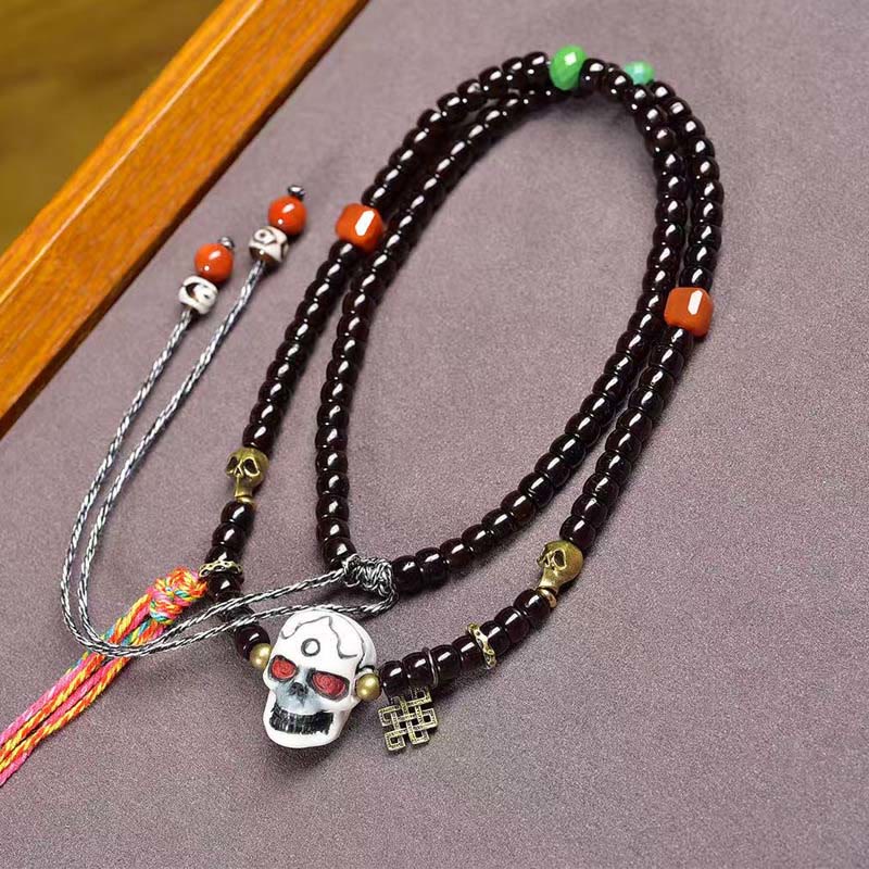 Wear FengShui Tibet Coconut Shell The Lord of the Corpse Forest Positive Bracelet