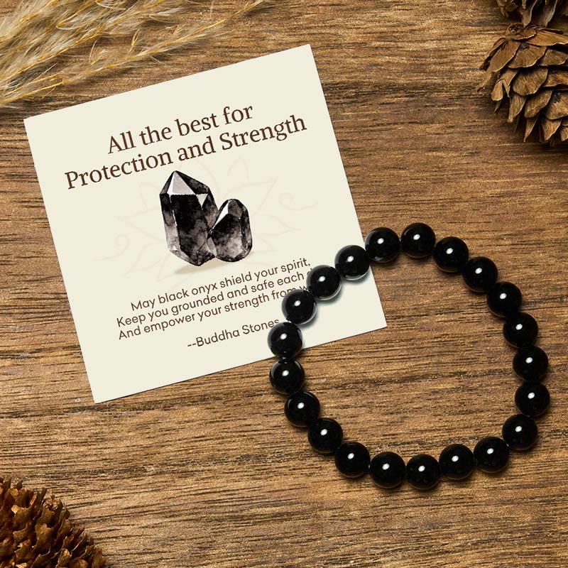 Wear FengShui "All the Best for Love and Harmony" Stone Quartz Bracelet Includes Gift Message Card