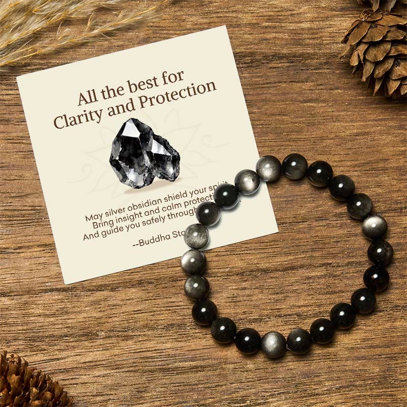 Wear FengShui "All the Best for Love and Harmony" Stone Quartz Bracelet Includes Gift Message Card