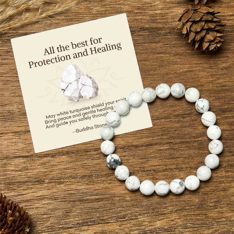 Wear FengShui "All the Best for Love and Harmony" Stone Quartz Bracelet Includes Gift Message Card