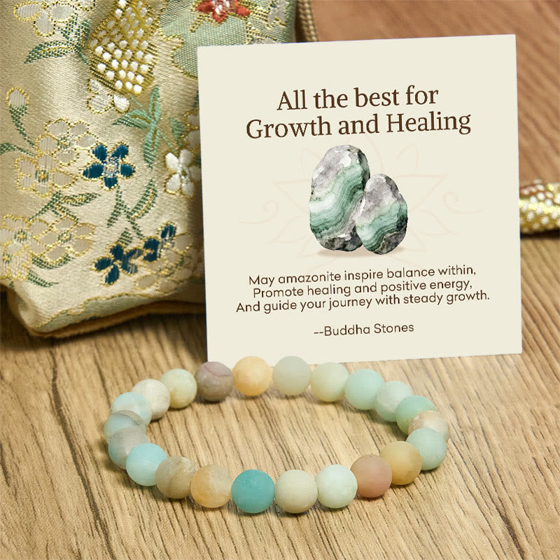 Wear FengShui "All the Best for Love and Harmony" Stone Quartz Bracelet Includes Gift Message Card
