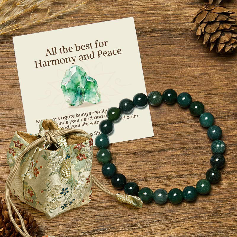 Wear FengShui "All the Best for Love and Harmony" Stone Quartz Bracelet Includes Gift Message Card