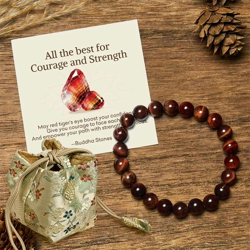Wear FengShui "All the Best for Love and Harmony" Stone Quartz Bracelet Includes Gift Message Card