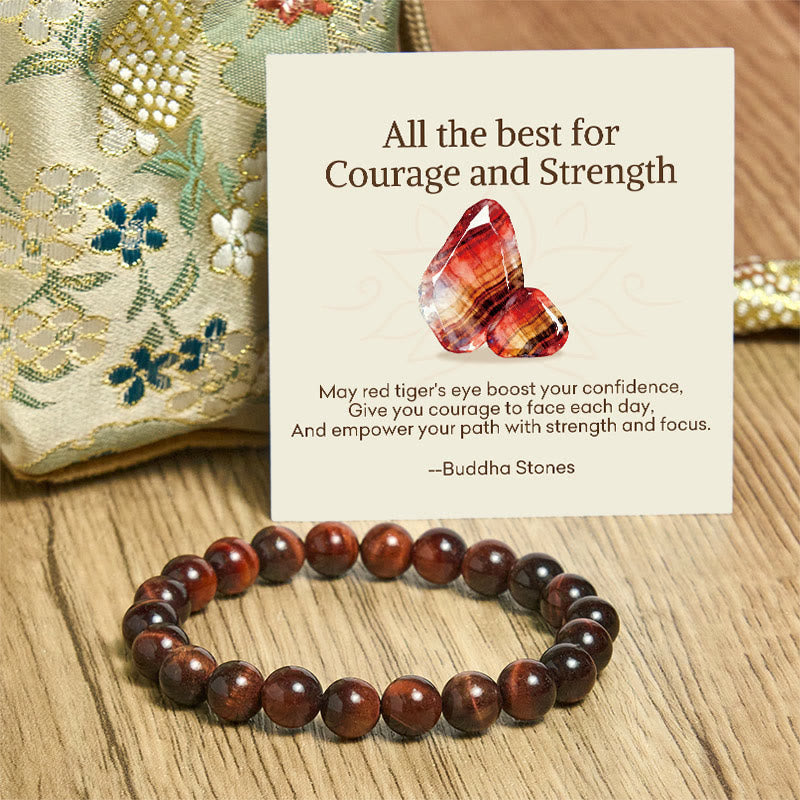 Wear FengShui "All the Best for Love and Harmony" Stone Quartz Bracelet Includes Gift Message Card