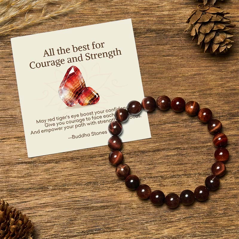 Wear FengShui "All the Best for Love and Harmony" Stone Quartz Bracelet Includes Gift Message Card