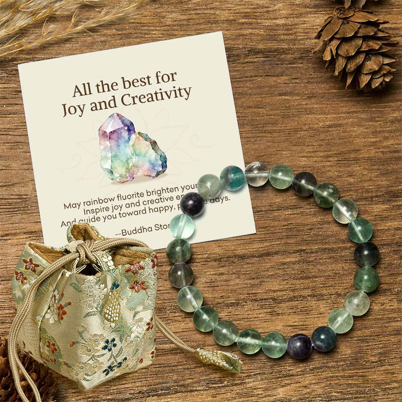Wear FengShui "All the Best for Love and Harmony" Stone Quartz Bracelet Includes Gift Message Card