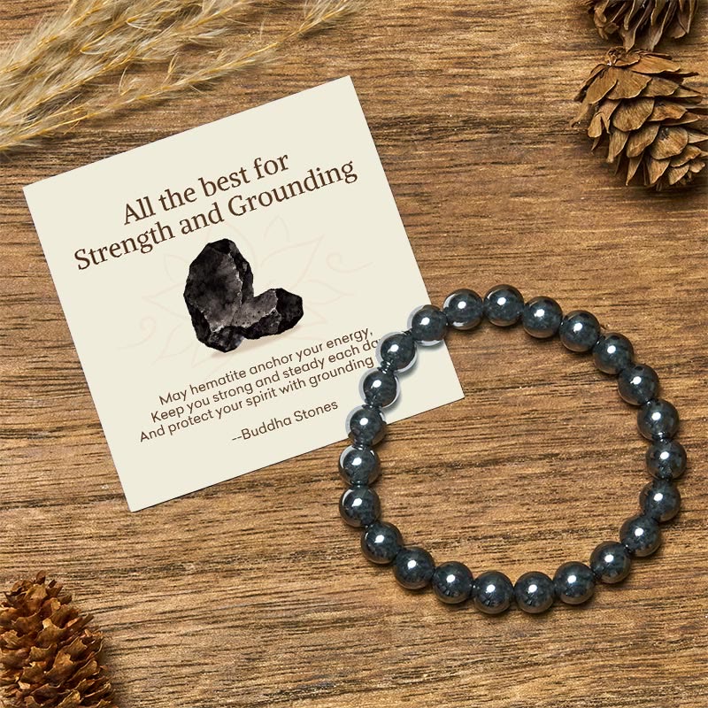 Wear FengShui "All the Best for Love and Harmony" Stone Quartz Bracelet Includes Gift Message Card