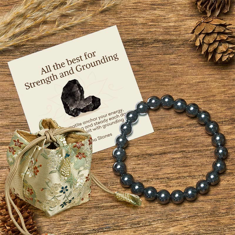 Wear FengShui "All the Best for Love and Harmony" Stone Quartz Bracelet Includes Gift Message Card