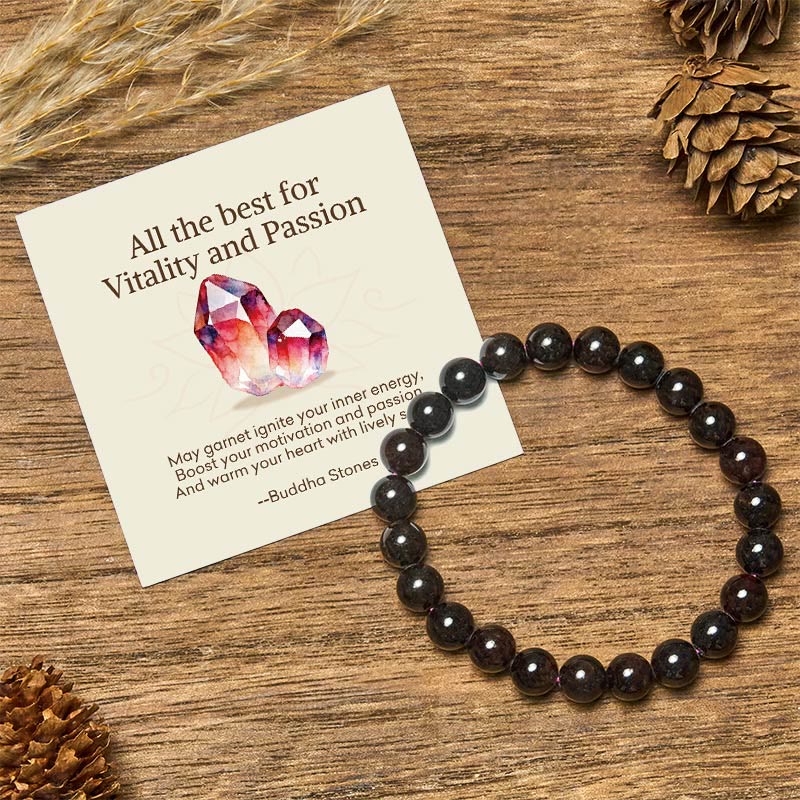 Wear FengShui "All the Best for Love and Harmony" Stone Quartz Bracelet Includes Gift Message Card