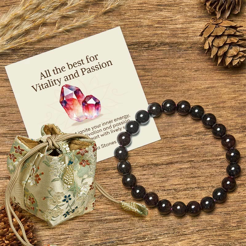 Wear FengShui "All the Best for Love and Harmony" Stone Quartz Bracelet Includes Gift Message Card