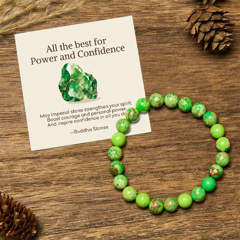 Wear FengShui "All the Best for Love and Harmony" Stone Quartz Bracelet Includes Gift Message Card
