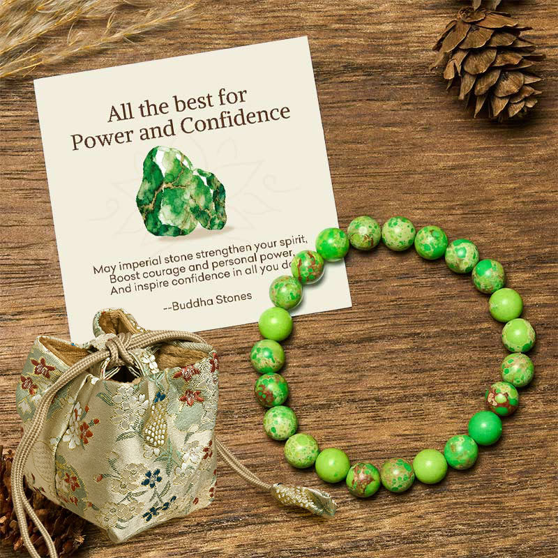 Wear FengShui "All the Best for Love and Harmony" Stone Quartz Bracelet Includes Gift Message Card