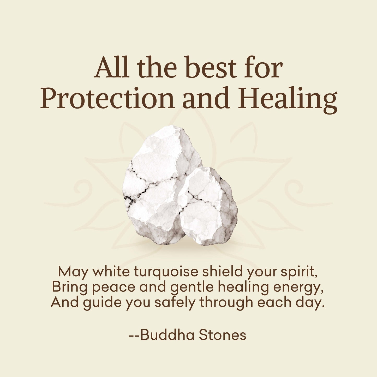 Wear FengShui "All the Best for Love and Harmony" Stone Quartz Bracelet Includes Gift Message Card