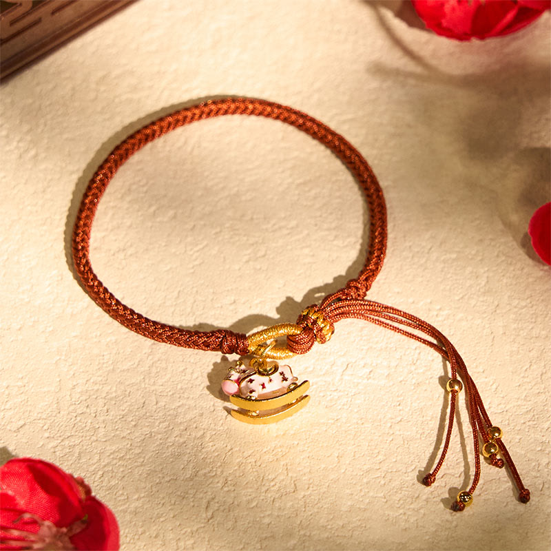 Wear FengShui "Sending You Happiness and Strength" Year of the Horse String Includes Gift Message Card