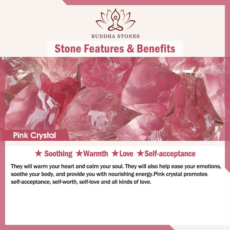 Wear FengShui Year Of The Horse 8mm Citrine Pink Crystal Strawberry Quartz Protection Bracelet