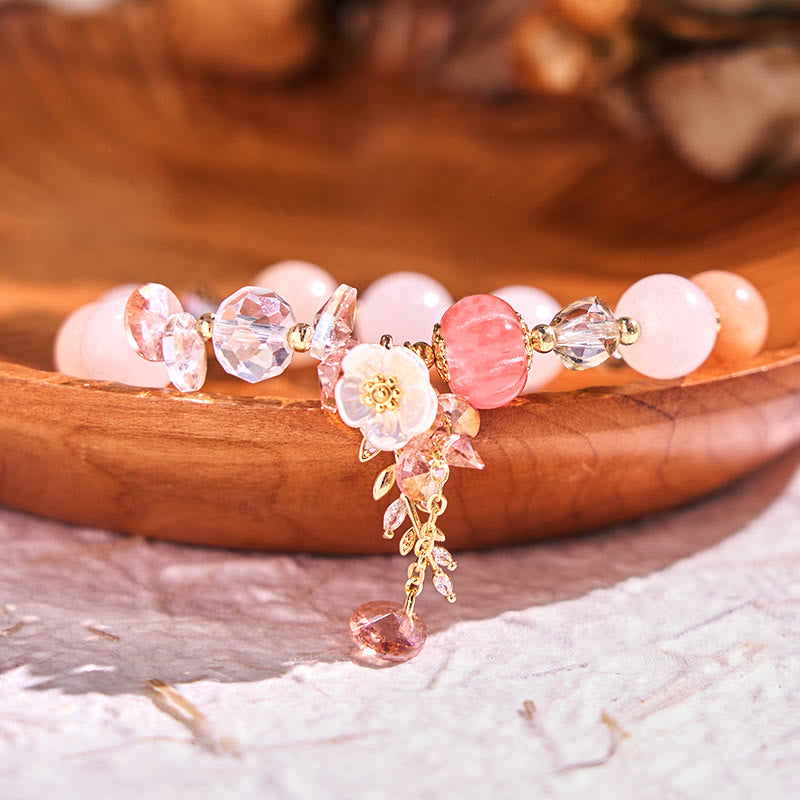Wear FengShui "Wishing You Light and Happiness" Sun Stone Bracelet Includes Gift Message Card