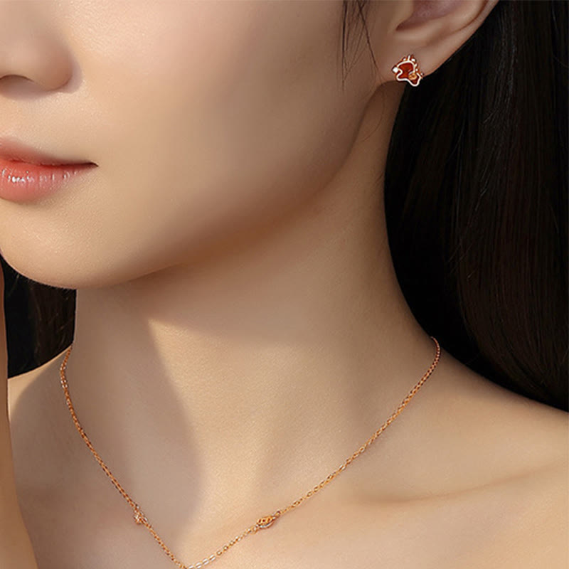 Wear FengShui 925 Sterling Silver Year Of The Horse Red String Red Agate Coin Charm Luck Bracelet