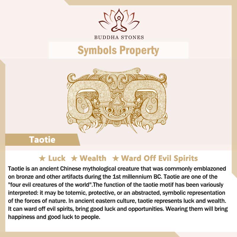 Wear FengShui Fox Mask Butterfly Taotie Peace Buckle Fortune Necklace Pendant