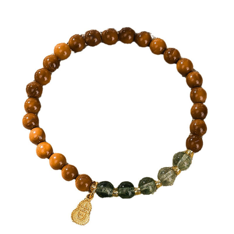Wear FengShui Kuka Seed Green Phantom Ward Off Evil Spirits Bracelet