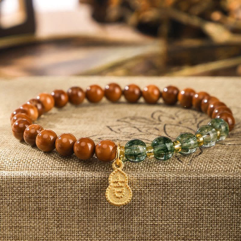Wear FengShui Kuka Seed Green Phantom Ward Off Evil Spirits Bracelet