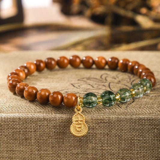 Wear FengShui Kuka Seed Green Phantom Ward Off Evil Spirits Bracelet