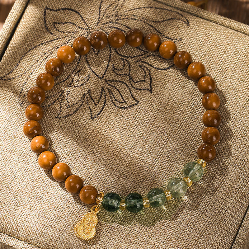 Wear FengShui Kuka Seed Green Phantom Ward Off Evil Spirits Bracelet