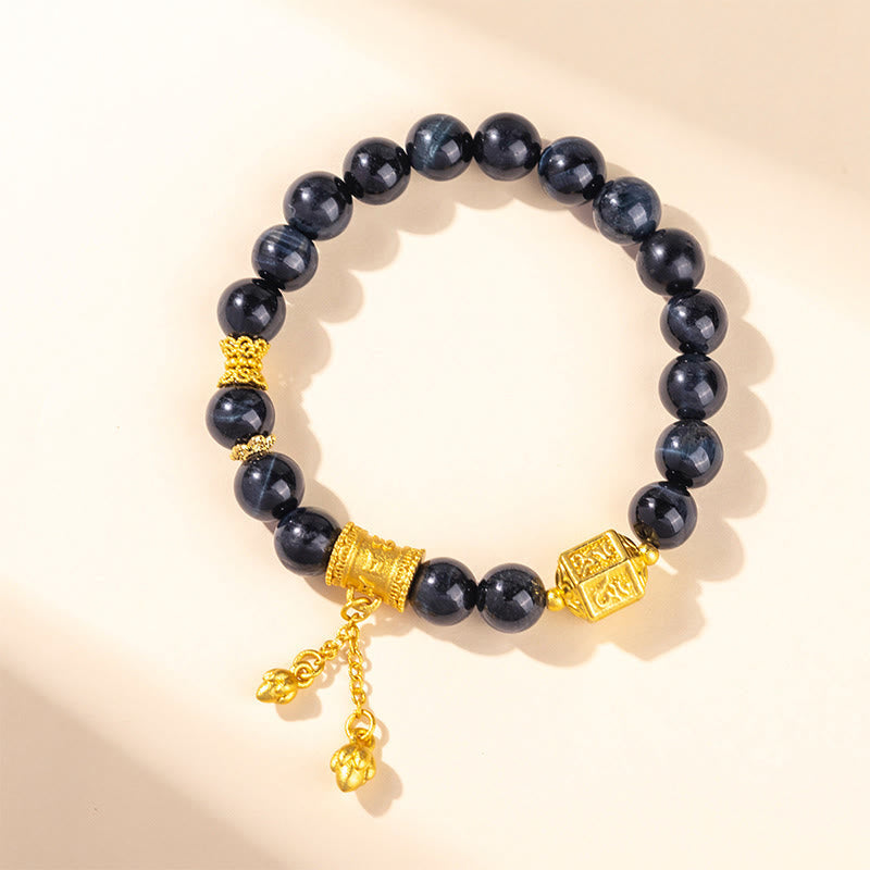 Wear FengShui Various Tiger Eye Alloy Balance Bracelet