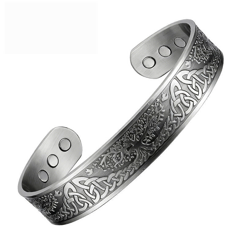 Wear FengShui The Tree Of Life Copper Open Balance Luck Cuff Bracelet Bangle